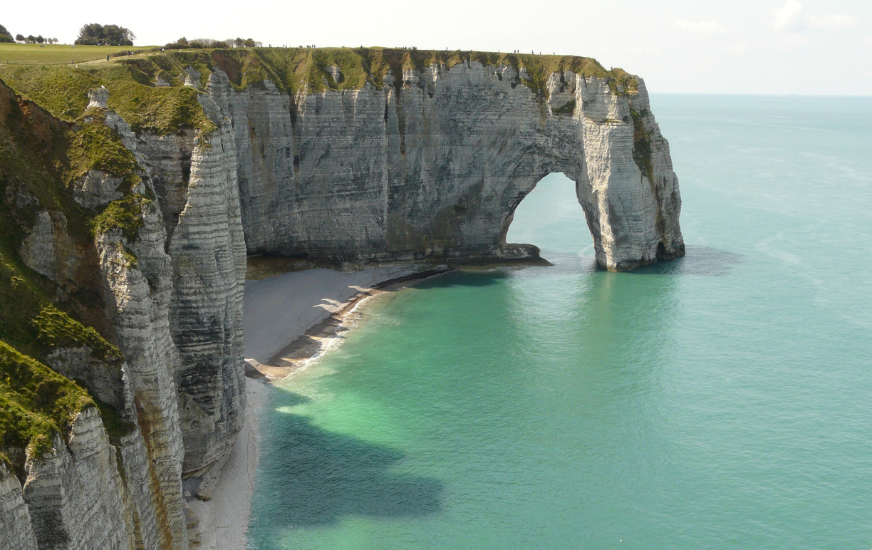 Cliff in Normandy