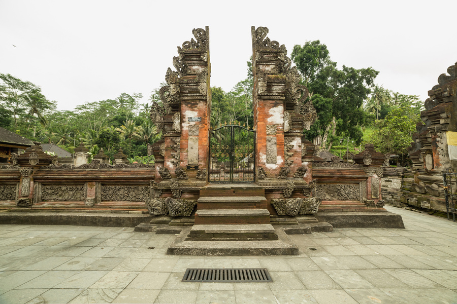 Ubud palace, Bali - Inside the Ubud palace, Bali, Indonesia.